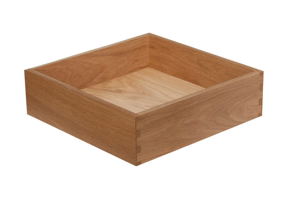 Oak Dovetail Drawer Box