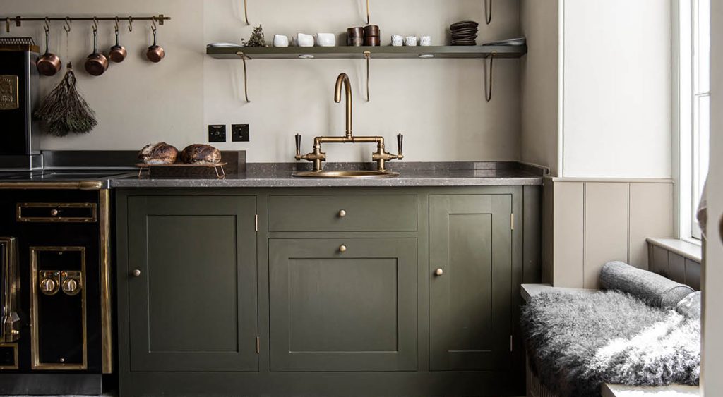 Plain English shaker style kitchen